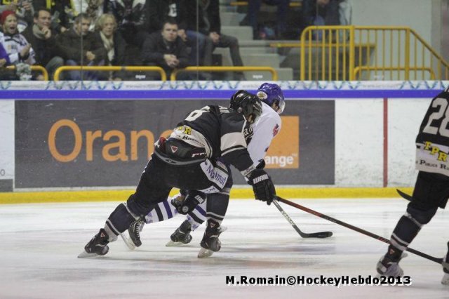 Photo hockey match Rouen - Brest  le 14/12/2013