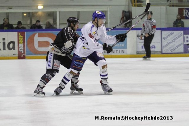 Photo hockey match Rouen - Brest  le 14/12/2013