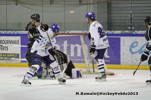 Photo hockey match Rouen - Brest  le 14/12/2013