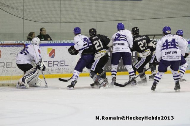 Photo hockey match Rouen - Brest  le 14/12/2013