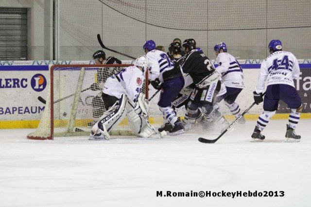 Photo hockey match Rouen - Brest  le 14/12/2013