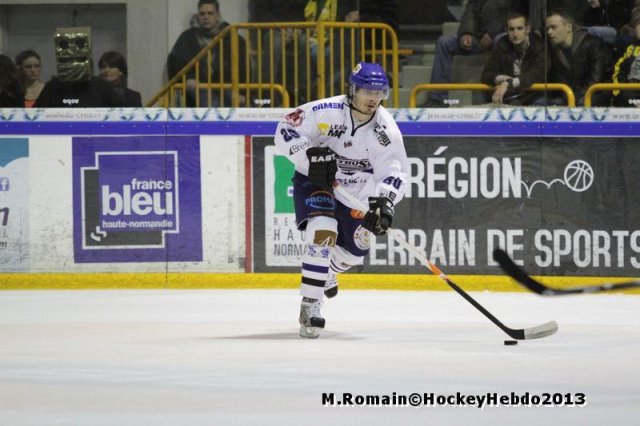 Photo hockey match Rouen - Brest  le 14/12/2013