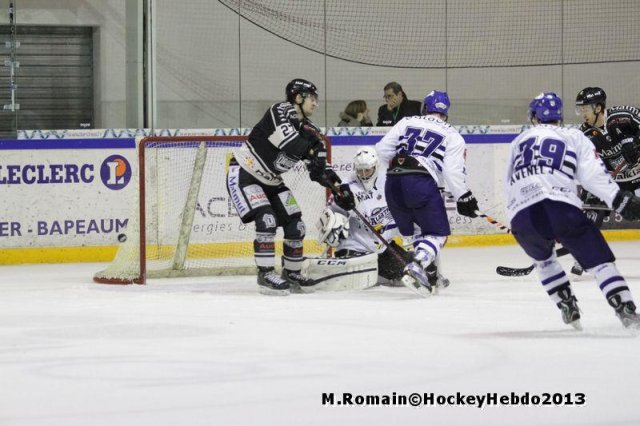 Photo hockey match Rouen - Brest  le 14/12/2013