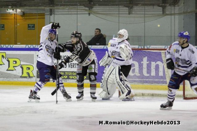 Photo hockey match Rouen - Brest  le 14/12/2013
