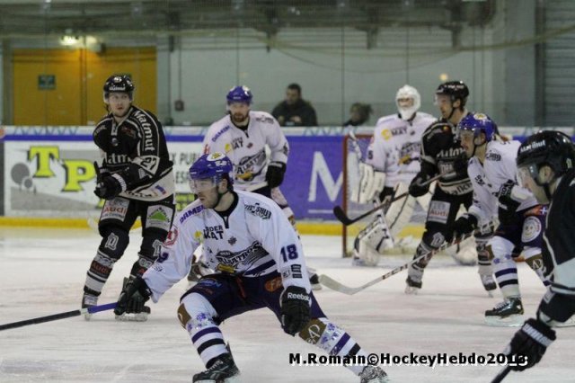 Photo hockey match Rouen - Brest  le 14/12/2013