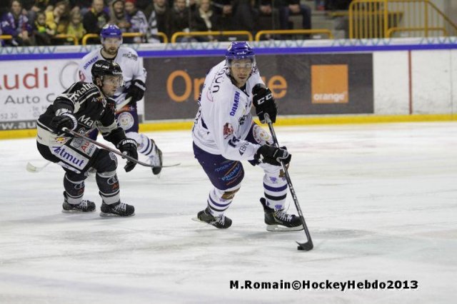 Photo hockey match Rouen - Brest  le 14/12/2013
