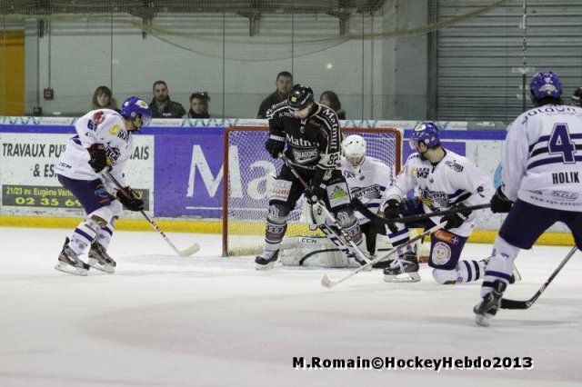 Photo hockey match Rouen - Brest  le 14/12/2013
