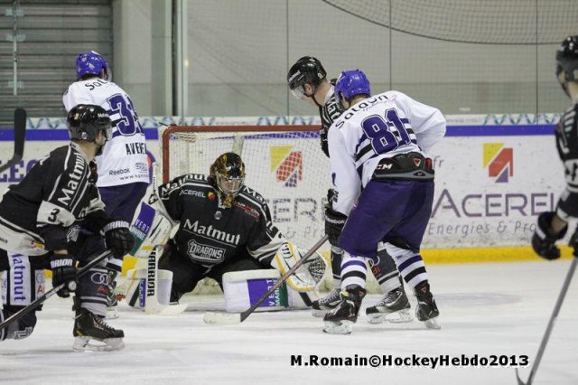 Photo hockey match Rouen - Brest  le 14/12/2013