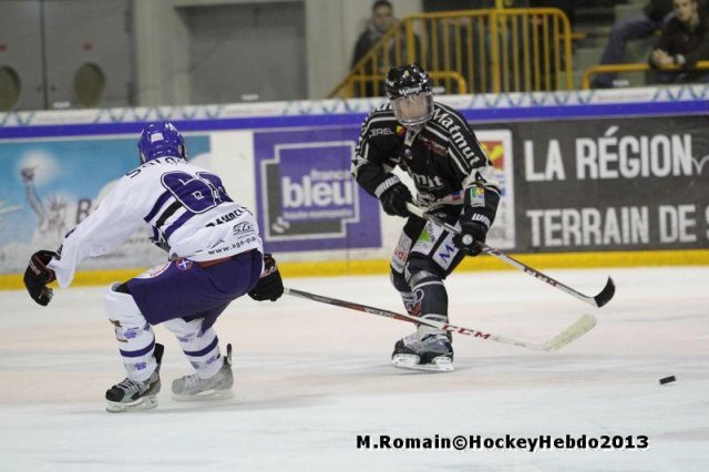 Photo hockey match Rouen - Brest  le 14/12/2013