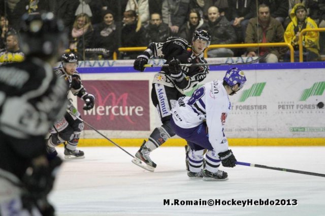Photo hockey match Rouen - Brest  le 14/12/2013