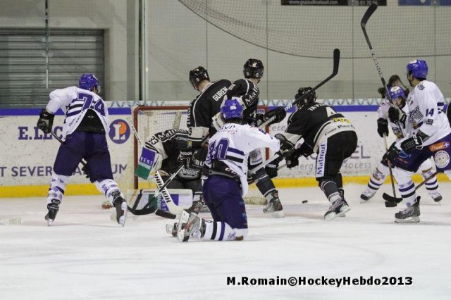 Photo hockey match Rouen - Brest  le 14/12/2013