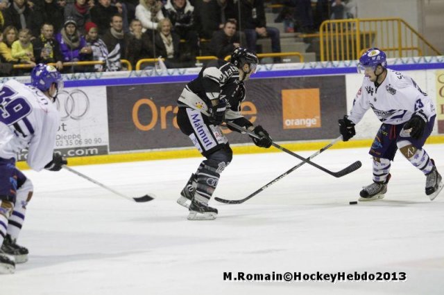Photo hockey match Rouen - Brest  le 14/12/2013
