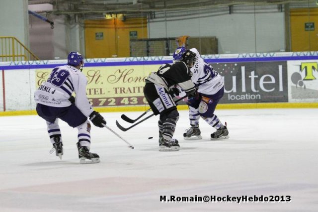 Photo hockey match Rouen - Brest  le 14/12/2013