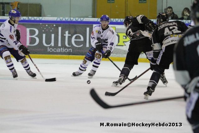 Photo hockey match Rouen - Brest  le 14/12/2013