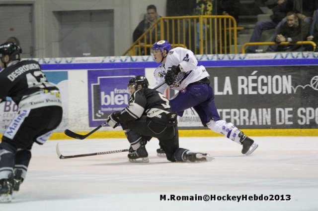 Photo hockey match Rouen - Brest  le 14/12/2013