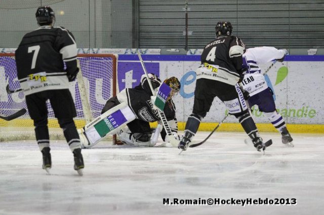 Photo hockey match Rouen - Brest  le 14/12/2013