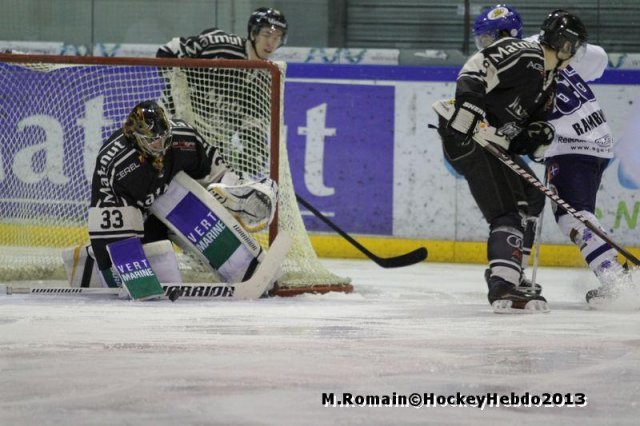 Photo hockey match Rouen - Brest  le 14/12/2013