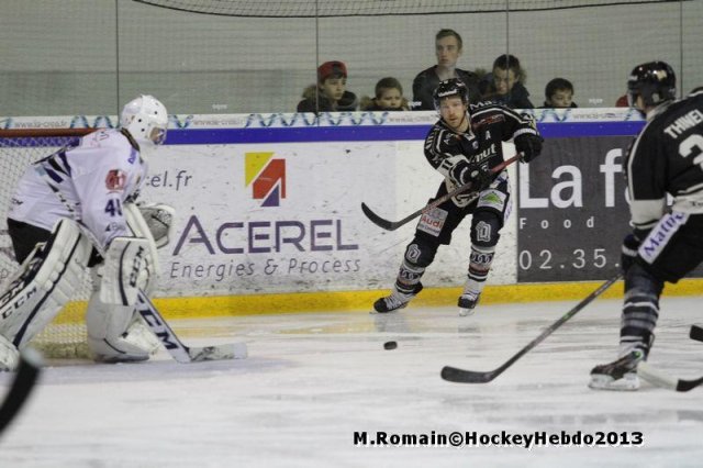Photo hockey match Rouen - Brest  le 14/12/2013