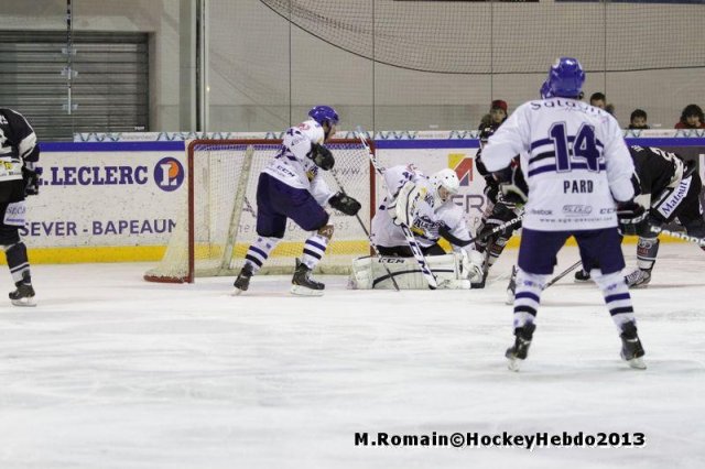 Photo hockey match Rouen - Brest  le 14/12/2013