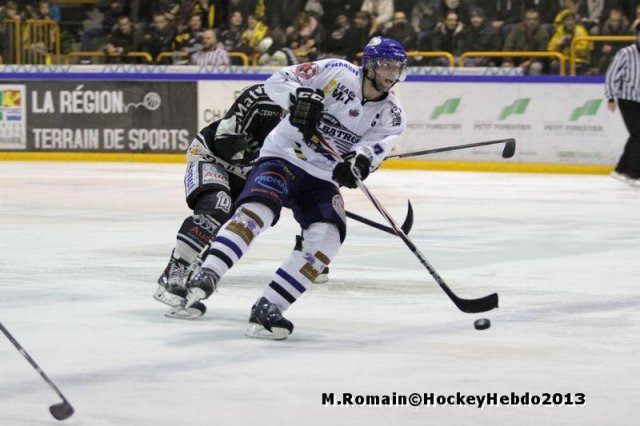 Photo hockey match Rouen - Brest  le 14/12/2013