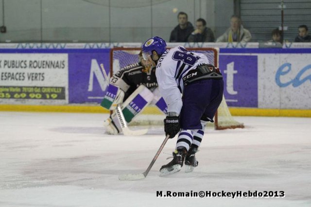 Photo hockey match Rouen - Brest  le 14/12/2013