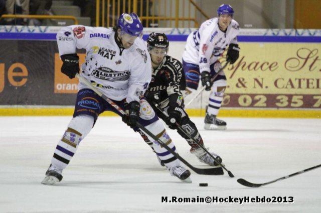 Photo hockey match Rouen - Brest  le 14/12/2013