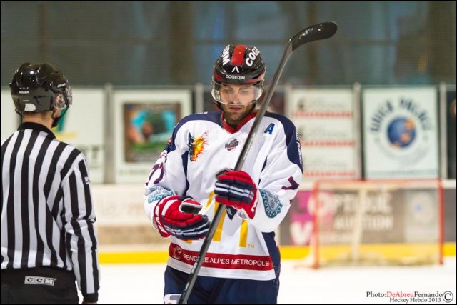 Photo hockey match Epinal  - Grenoble  le 14/12/2013