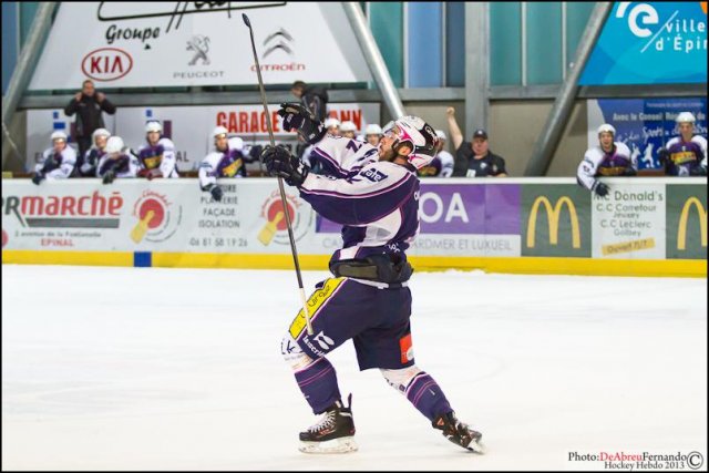Photo hockey match Epinal  - Grenoble  le 14/12/2013