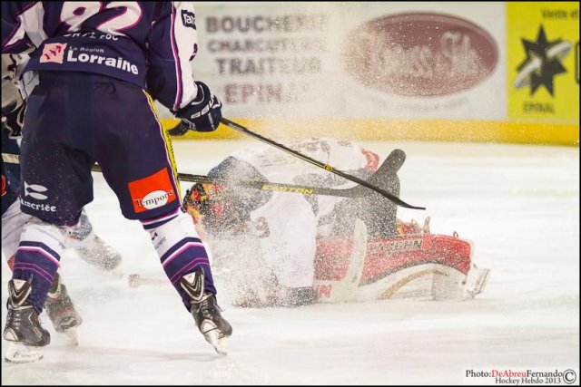 Photo hockey match Epinal  - Grenoble  le 14/12/2013