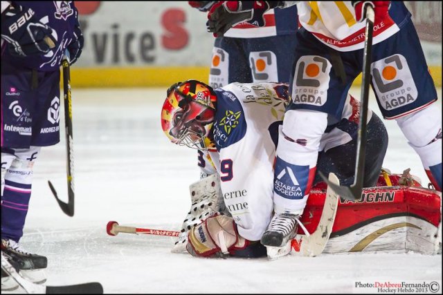 Photo hockey match Epinal  - Grenoble  le 14/12/2013