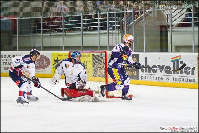 Photo hockey match Epinal  - Grenoble  le 14/12/2013