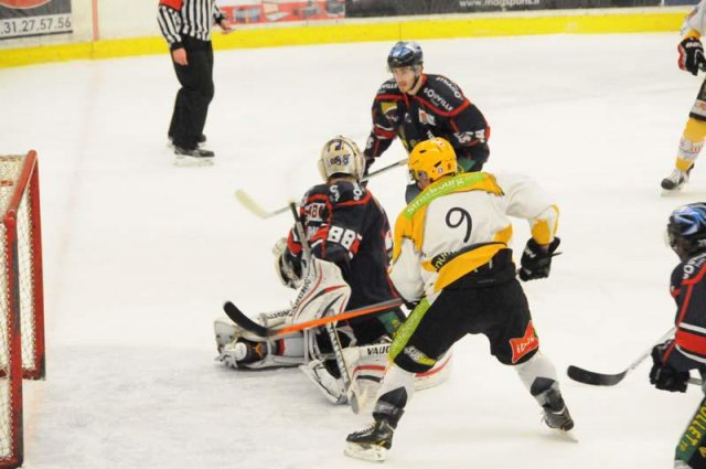 Photo hockey match Caen  - Strasbourg  le 14/12/2013
