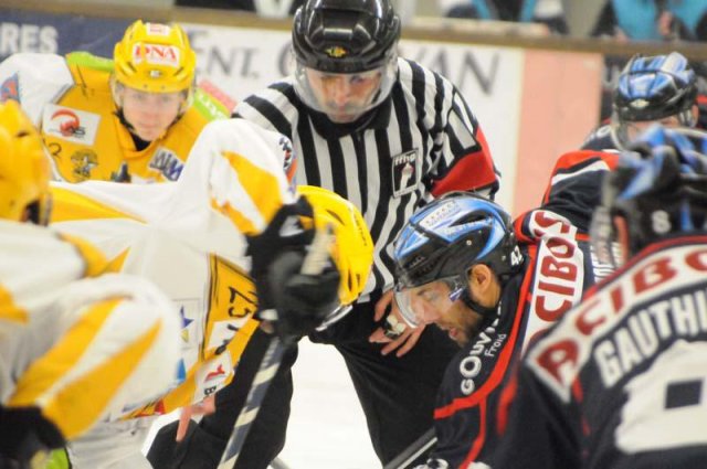 Photo hockey match Caen  - Strasbourg  le 14/12/2013