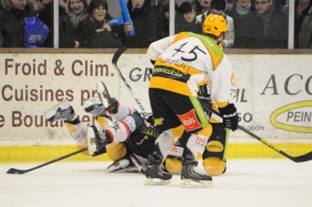 Photo hockey match Caen  - Strasbourg  le 14/12/2013