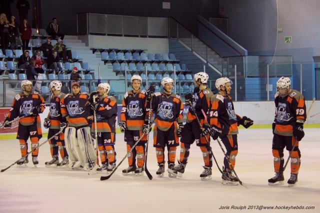 Photo hockey match Montpellier  - Mulhouse le 14/12/2013