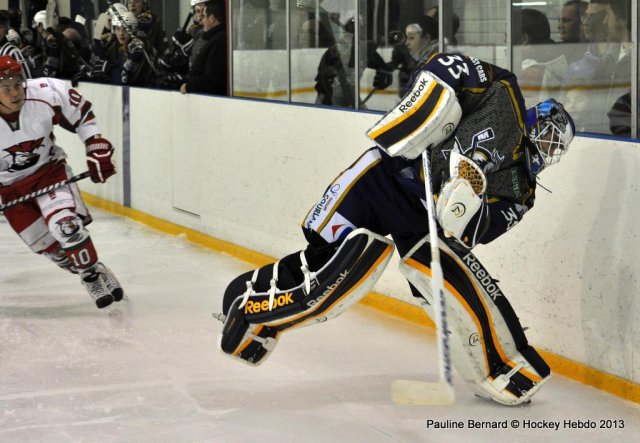 Photo hockey match Reims - Courbevoie  le 14/12/2013