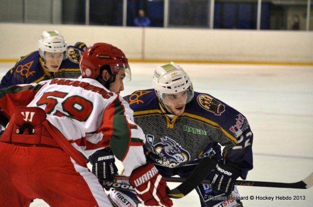 Photo hockey match Reims - Courbevoie  le 14/12/2013