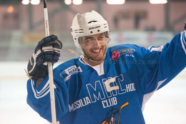 Photo hockey match Marseille - Clermont-Ferrand II le 07/12/2013