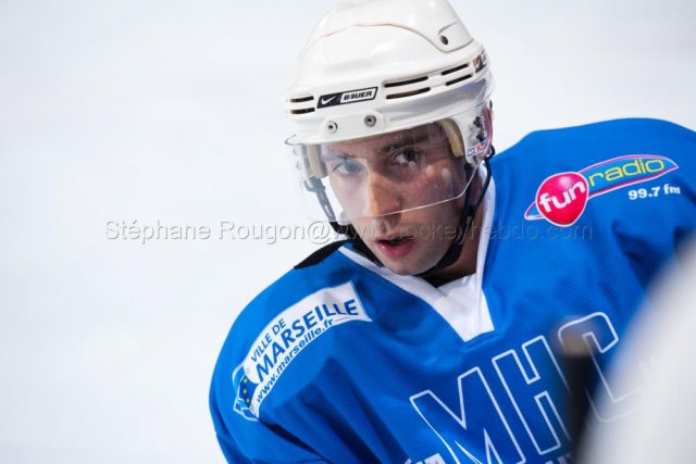 Photo hockey match Marseille - Clermont-Ferrand II le 07/12/2013