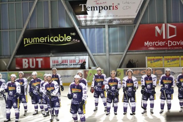 Photo hockey match Epinal  - Grenoble  le 14/12/2013