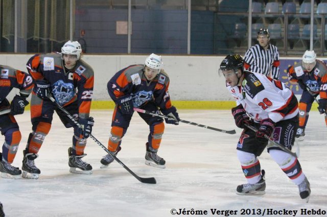 Photo hockey match Montpellier  - Mulhouse le 14/12/2013