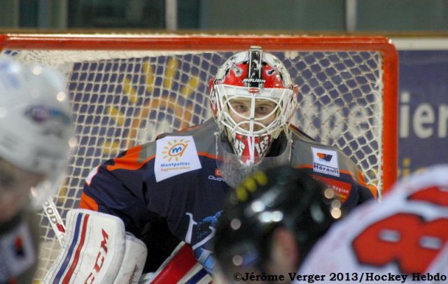 Photo hockey match Montpellier  - Mulhouse le 14/12/2013