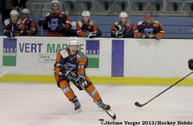 Photo hockey match Montpellier  - Mulhouse le 14/12/2013
