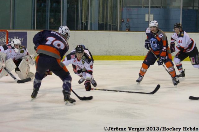 Photo hockey match Montpellier  - Mulhouse le 14/12/2013