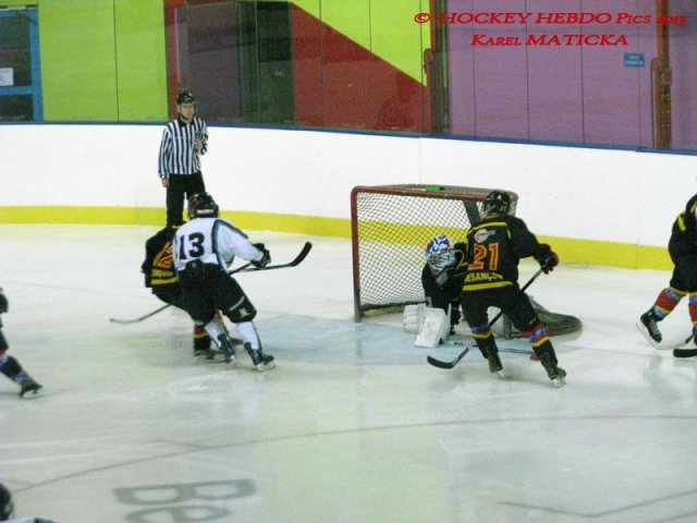 Photo hockey match Besançon - Dammarie-les-Lys le 21/12/2013