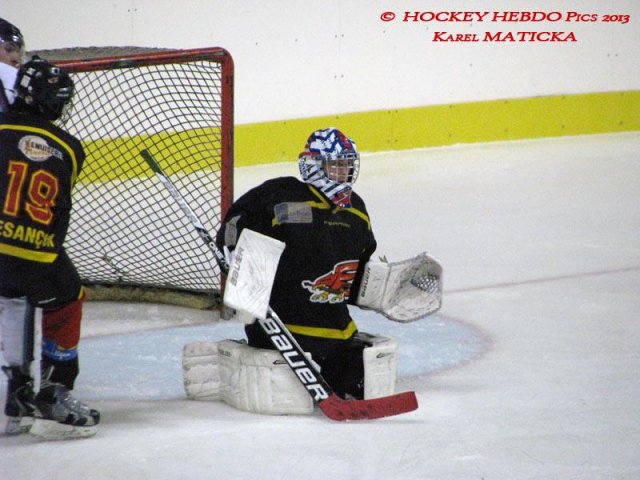 Photo hockey match Besançon - Dammarie-les-Lys le 21/12/2013