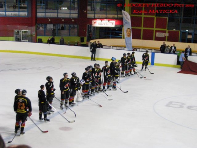 Photo hockey match Besançon - Dammarie-les-Lys le 21/12/2013