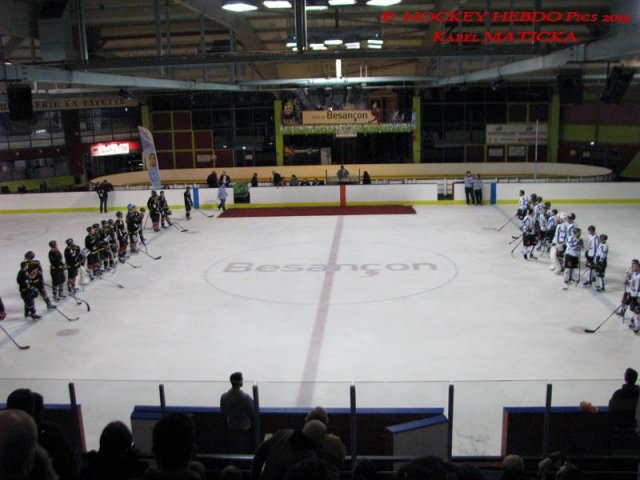 Photo hockey match Besançon - Dammarie-les-Lys le 21/12/2013
