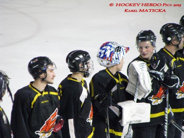 Photo hockey match Besançon - Dammarie-les-Lys le 21/12/2013