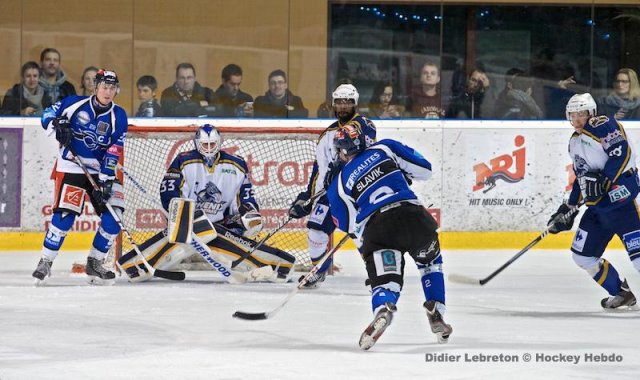 Photo hockey match Nantes - Reims le 21/12/2013